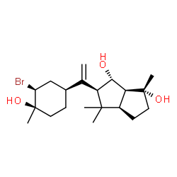 ChemSpider 2D Image | neorogioltriol | C20H33BrO3