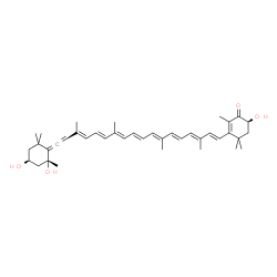 ChemSpider 2D Image | 4-ketodeepoxyneoxanthin | C40H54O4