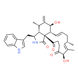 ChemSpider 2D Image | cytoglobosin F | C32H38N2O5