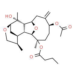 ChemSpider 2D Image | tritoniopsin D | C26H40O7