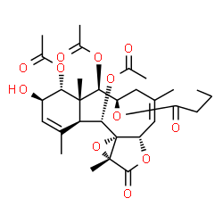 ChemSpider 2D Image | stecholide I | C30H40O12