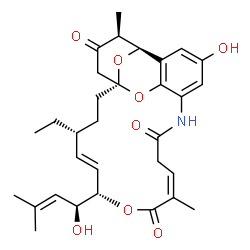 ChemSpider 2D Image | divergolide A | C31H39NO8