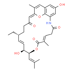 ChemSpider 2D Image | divergolide B | C31H37NO7
