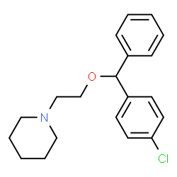 ChemSpider 2D Image | Cloperastine | C20H24ClNO