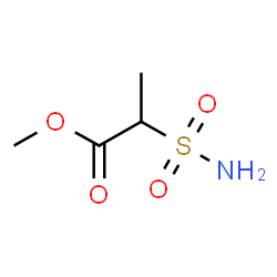 ChemSpider 2D Image | Methyl 2-sulfamoylpropanoate | C4H9NO4S
