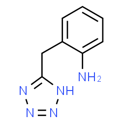 ChemSpider 2D Image | 2-(1H-Tetrazol-5-ylmethyl)aniline | C8H9N5