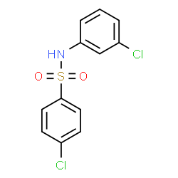 ChemSpider 2D Image | 3',4-Dichlorobenzenesulfonanilide | C12H9Cl2NO2S