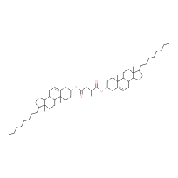 ChemSpider 2D Image | Bis(10,13-dimethyl-17-octyl-2,3,4,7,8,9,10,11,12,13,14,15,16,17-tetradecahydro-1H-cyclopenta[a]phenanthren-3-yl) 2-methylenesuccinate | C59H94O4