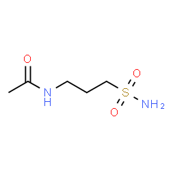 ChemSpider 2D Image | N-(3-Sulfamoylpropyl)acetamide | C5H12N2O3S