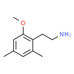 ChemSpider 2D Image | 2-(2-Methoxy-4,6-dimethylphenyl)ethanamine | C11H17NO