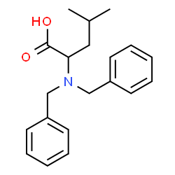 ChemSpider 2D Image | N,N-Dibenzylleucine | C20H25NO2