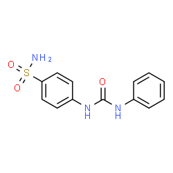 ChemSpider 2D Image | 4-[(anilinocarbonyl)amino]benzenesulfonamide | C13H13N3O3S