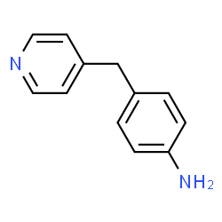 ChemSpider 2D Image | 4-(4-pyridylmethyl)aniline | C12H12N2