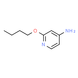 ChemSpider 2D Image | 2-Butoxy-4-pyridinamine | C9H14N2O