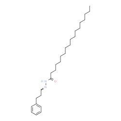 ChemSpider 2D Image | N'-(3-Phenylpropylidene)octadecanehydrazide | C27H46N2O
