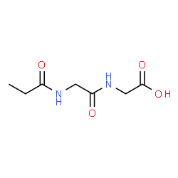 ChemSpider 2D Image | N-Propionylglycylglycine | C7H12N2O4