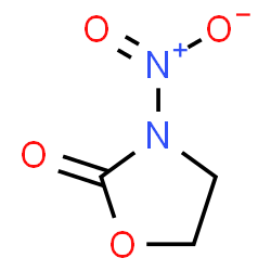 ChemSpider 2D Image | 3-Nitro-1,3-oxazolidin-2-one | C3H4N2O4
