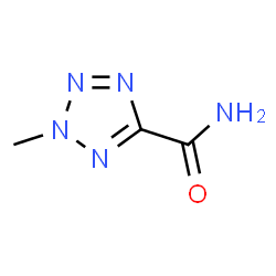 ChemSpider 2D Image | 2-Methyl-2H-tetrazole-5-carboxamide | C3H5N5O