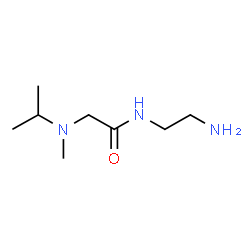 ChemSpider 2D Image | N-(2-Aminoethyl)-N~2~-isopropyl-N~2~-methylglycinamide | C8H19N3O