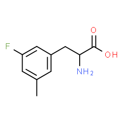 ChemSpider 2D Image | 3-Fluoro-5-methylphenylalanine | C10H12FNO2