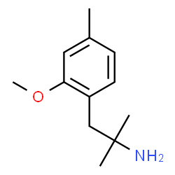 ChemSpider 2D Image | 1-(2-Methoxy-4-methylphenyl)-2-methyl-2-propanamine | C12H19NO