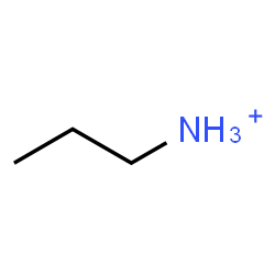 ChemSpider 2D Image | 1-Propanaminium | C3H10N