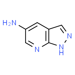 ChemSpider 2D Image | 1H-Pyrazolo[3,4-b]pyridin-5-amine | C6H6N4