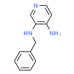 ChemSpider 2D Image | N3-Benzylpyridine-3,4-diamine | C12H13N3