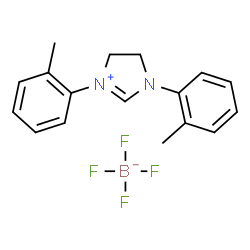 ChemSpider 2D Image | 1,3-bis-(tolyl)-4,5-dihydroimidazolium tetrafluoroborate | C17H19BF4N2