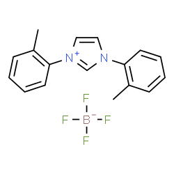 ChemSpider 2D Image | 1,3-bis-(tolyl)imidazolium tetrafluoroborate | C17H17BF4N2
