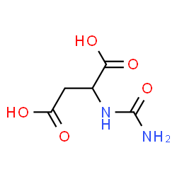 ChemSpider 2D Image | Ureidosuccinic acid | C5H8N2O5