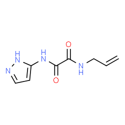 ChemSpider 2D Image | N-Allyl-N'-(1H-pyrazol-5-yl)ethanediamide | C8H10N4O2
