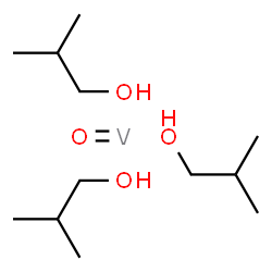 ChemSpider 2D Image | 2-Methyl-1-propanol - oxovanadium (3:1) | C12H30O4V
