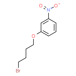 ChemSpider 2D Image | 1-(4-Bromobutoxy)-3-nitrobenzene | C10H12BrNO3