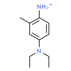 ChemSpider 2D Image | 4-(Diethylamino)-2-methylanilinium | C11H19N2