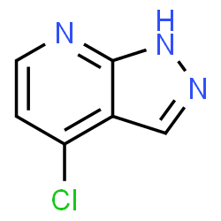 ChemSpider 2D Image | 4-Chloro-1H-pyrazolo[3,4-b]pyridine | C6H4ClN3