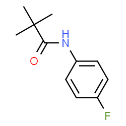 ChemSpider 2D Image | 2,2-DIMETHYL-4'-FLUOROPROPIONANILIDE | C11H14FNO