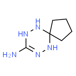 ChemSpider 2D Image | 6,7,9,10-Tetraazaspiro[4.5]dec-7-en-8-amine | C6H13N5