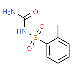 ChemSpider 2D Image | N-Carbamoyl-2-methylbenzenesulfonamide | C8H10N2O3S