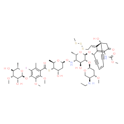 ChemSpider 2D Image | calicheamicin gamma1(I) | C55H74IN3O21S4