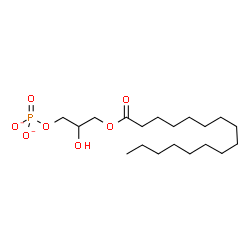 ChemSpider 2D Image | 1-palmitoylglycerol 3-phosphate(2-) | C19H37O7P