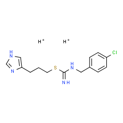 ChemSpider 2D Image | clobenpropit(2+) | C14H19ClN4S