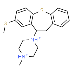 ChemSpider 2D Image | methiothepin(2+) | C20H26N2S2
