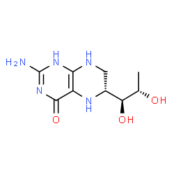 ChemSpider 2D Image | (6R)-L-threo-tetrahydrobiopterin | C9H15N5O3