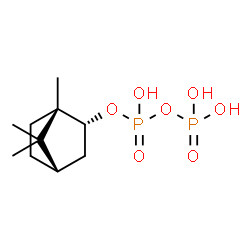 ChemSpider 2D Image | (-)-bornyl diphosphate | C10H20O7P2