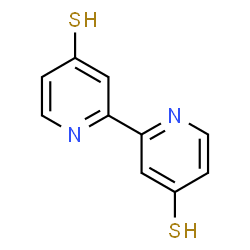 ChemSpider 2D Image | 2,2'-Bipyridine-4,4'-dithiol | C10H8N2S2