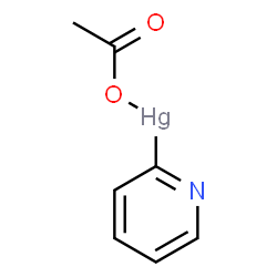 ChemSpider 2D Image | 2-(ACETOXYMERCURI)PYRIDINE | C7H7HgNO2