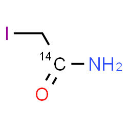 ChemSpider 2D Image | 2-Iodo(1-~14~C)acetamide | C14CH4INO