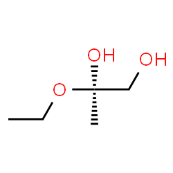 ChemSpider 2D Image | (2R)-2-Ethoxy-1,2-propanediol | C5H12O3