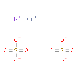 ChemSpider 2D Image | Chromium(3+) potassium sulfate (1:1:2) | CrKO8S2